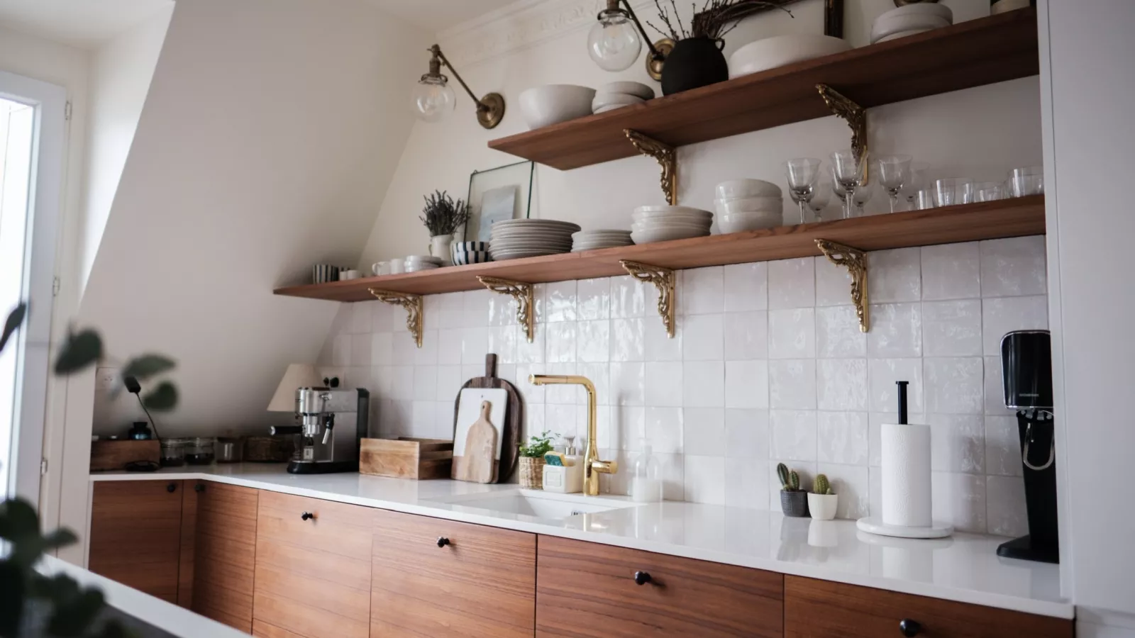 Int&eacute;rieur parisien r&eacute;nov&eacute; avec parquet et grandes fen&ecirc;tres